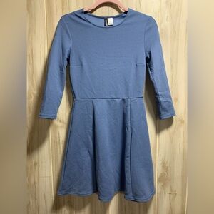 Divided Blue Dress